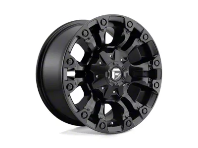 Fuel Wheels Vapor Matte Black 8-Lug Wheel; 17x9; -12mm Offset (99-07 F-250 Super Duty)