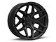 Fuel Wheels Flux Blackout 6-Lug Wheel; 22x9.5; 20mm Offset (99-06 Sierra 1500)