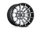 Fuel Wheels Fusion Forged Burn Chrome with Gloss Black Lip 6-Lug Wheel; 22x10; -18mm Offset (99-06 Sierra 1500)