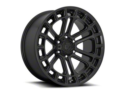 Fuel Wheels Heater Matte Black 6-Lug Wheel; 18x9; 1mm Offset (99-06 Sierra 1500)