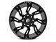 Fuel Wheels Lockdown Gloss Black Milled 6-Lug Wheel; 20x10; -18mm Offset (99-06 Sierra 1500)