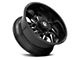 Fuel Wheels Lockdown Gloss Black Milled 6-Lug Wheel; 20x10; -18mm Offset (99-06 Sierra 1500)
