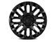 Fuel Wheels Quake Blackout 6-Lug Wheel; 18x9; 1mm Offset (99-06 Sierra 1500)