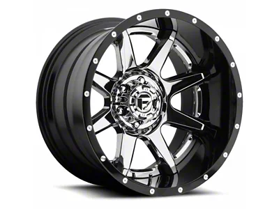 Fuel Wheels Rampage Chrome 6-Lug Wheel; 20x10; -19mm Offset (99-06 Sierra 1500)