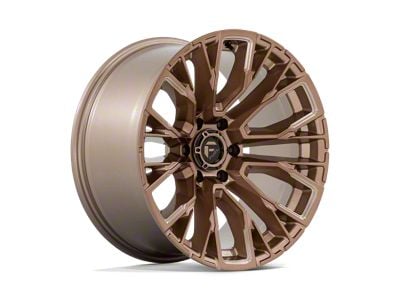 Fuel Wheels Rebar Platinum Bronze Milled 6-Lug Wheel; 17x9; 1mm Offset (99-06 Sierra 1500)
