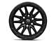 Fuel Wheels Rebel Matte Black 6-Lug Wheel; 22x12; -44mm Offset (99-06 Sierra 1500)