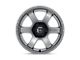 Fuel Wheels Rush Matte Gunmetal 6-Lug Wheel; 20x9; 1mm Offset (99-06 Sierra 1500)