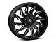 Fuel Wheels Saber Gloss Black Milled 6-Lug Wheel; 22x12; -44mm Offset (99-06 Sierra 1500)
