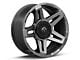 Fuel Wheels SFJ Matte Gunmetal 6-Lug Wheel; 20x12; -44mm Offset (99-06 Sierra 1500)