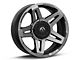 Fuel Wheels SFJ Matte Gunmetal 6-Lug Wheel; 20x12; -44mm Offset (99-06 Sierra 1500)
