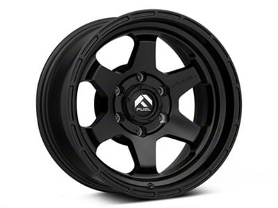 Fuel Wheels Shok Matte Black 6-Lug Wheel; 18x9; -12mm Offset (99-06 Sierra 1500)