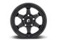 Fuel Wheels Shok Textured Black 6-Lug Wheel; 17x10; -18mm Offset (99-06 Sierra 1500)