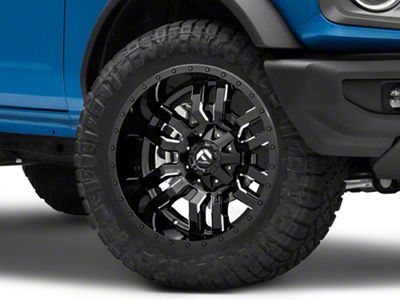 Fuel Wheels Sledge Gloss Black Milled 6-Lug Wheel; 20x9; 20mm Offset (99-06 Sierra 1500)