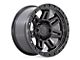 Fuel Wheels Syndicate Blackout 6-Lug Wheel; 17x9; 1mm Offset (99-06 Sierra 1500)