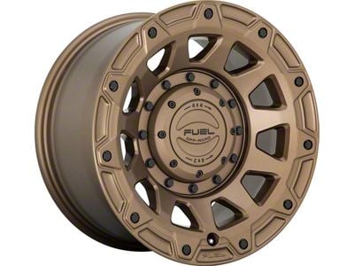 Fuel Wheels Tracker Matte Bronze 6-Lug Wheel; 20x9; 1mm Offset (99-06 Sierra 1500)