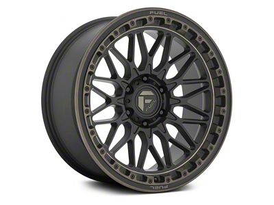 Fuel Wheels Trigger Matte Black Dark Tint 6-Lug Wheel; 17x9; -12mm Offset (99-06 Sierra 1500)