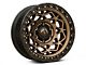 Fuel Wheels Unit Bronze with Matte Black Ring 6-Lug Wheel; 17x9; 1mm Offset (99-06 Sierra 1500)