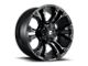 Fuel Wheels Vapor Matte Black 6-Lug Wheel; 18x8; 35mm Offset (99-06 Sierra 1500)