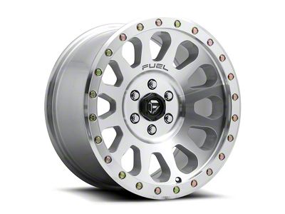 Fuel Wheels Vector Diamond Cut Machined 6-Lug Wheel; 17x8.5; 7mm Offset (99-06 Sierra 1500)