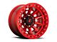 Fuel Wheels Covert Beadlock Candy Red 6-Lug Wheel; 17x9; -15mm Offset (99-06 Silverado 1500)
