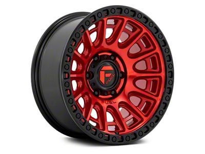 Fuel Wheels Cycle Candy Red 6-Lug Wheel; 17x8.5; 25mm Offset (99-06 Silverado 1500)
