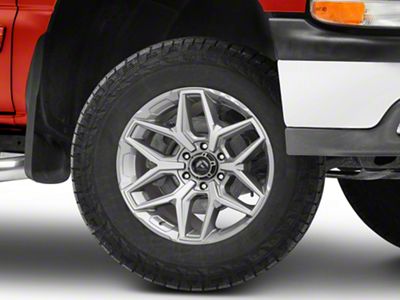 Fuel Wheels Flux Platinum 6-Lug Wheel; 18x9; 20mm Offset (99-06 Silverado 1500)