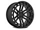 Fuel Wheels Heater Matte Black 6-Lug Wheel; 20x10; -18mm Offset (99-06 Silverado 1500)