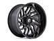 Fuel Wheels Hurricane Gloss Black Milled 6-Lug Wheel; 20x9; 1mm Offset (99-06 Silverado 1500)