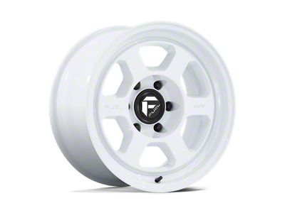 Fuel Wheels Hype Gloss White 6-Lug Wheel; 18x8.5; -10mm Offset (99-06 Silverado 1500)