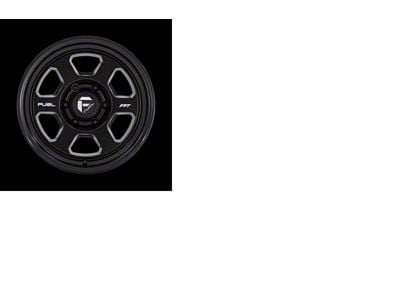 Fuel Wheels Hype Matte Black 6-Lug Wheel; 17x8.5; -10mm Offset (99-06 Silverado 1500)