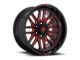 Fuel Wheels Ignite Gloss Black Red Tinted 6-Lug Wheel; 20x9; 19mm Offset (99-06 Silverado 1500)