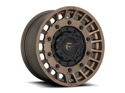 Fuel Wheels Militia Matte Bronze and Black 6-Lug Wheel; 17x9; 1mm Offset (99-06 Silverado 1500)