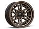 Fuel Wheels Nitro Matte Bronze 6-Lug Wheel; 17x9; 1mm Offset (99-06 Silverado 1500)