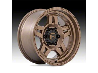 Fuel Wheels Oxide Matte Bronze 6-Lug Wheel; 18x9; 1mm Offset (99-06 Silverado 1500)