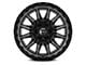 Fuel Wheels Piston Matte Gunmetal with Gloss Black Lip 6-Lug Wheel; 17x9; -12mm Offset (99-06 Silverado 1500)