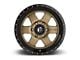 Fuel Wheels Podium Matte Bronze 6-Lug Wheel; 20x9; 20mm Offset (99-06 Silverado 1500)