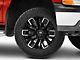 Fuel Wheels Rebar Gloss Black Milled 6-Lug Wheel; 20x9; 1mm Offset (99-06 Silverado 1500)
