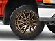 Fuel Wheels Rebel Matte Bronze with Black Bead Ring 6-Lug Wheel; 22x9; 20mm Offset (99-06 Silverado 1500)