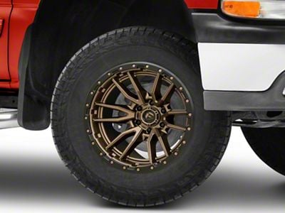 Fuel Wheels Rebel Matte Bronze 6-Lug Wheel; 18x9; 20mm Offset (99-06 Silverado 1500)