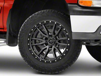 Fuel Wheels Rebel Matte Gunmetal 6-Lug Wheel; 20x10; -18mm Offset (99-06 Silverado 1500)