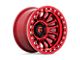 Fuel Wheels Rincon Beadlock Candy Red 6-Lug Wheel; 17x9; -38mm Offset (99-06 Silverado 1500)
