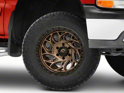 Fuel Wheels Runner OR Bronze with Black Ring 6-Lug Wheel; 20x9; 1mm Offset (99-06 Silverado 1500)