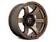Fuel Wheels Rush Matte Bronze 6-Lug Wheel; 17x9; -12mm Offset (99-06 Silverado 1500)