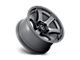 Fuel Wheels Rush Matte Gunmetal 6-Lug Wheel; 20x9; 1mm Offset (99-06 Silverado 1500)