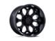 Fuel Wheels Scepter Blackout 6-Lug Wheel; 20x9; 1mm Offset (99-06 Silverado 1500)