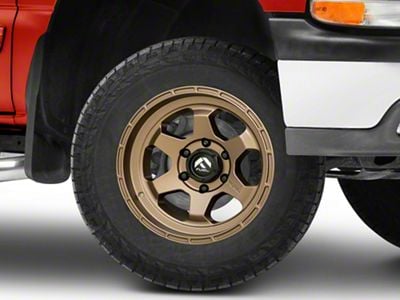 Fuel Wheels Shok Matte Bronze 6-Lug Wheel; 18x9; -12mm Offset (99-06 Silverado 1500)