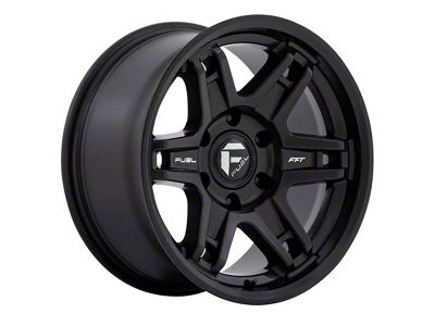 Fuel Wheels Slayer Matte Black 6-Lug Wheel; 17x8.5; 1mm Offset (99-06 Silverado 1500)