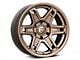 Fuel Wheels Slayer Matte Bronze 6-Lug Wheel; 17x8.5; -15mm Offset (99-06 Silverado 1500)