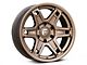 Fuel Wheels Slayer Matte Bronze 6-Lug Wheel; 17x8.5; 1mm Offset (99-06 Silverado 1500)