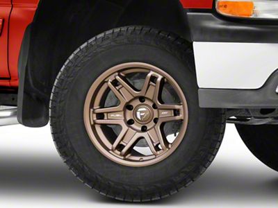 Fuel Wheels Slayer Matte Bronze 6-Lug Wheel; 17x9; -38mm Offset (99-06 Silverado 1500)